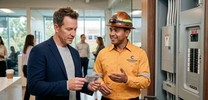 How to Choose the Right Commercial Electrician in Covington