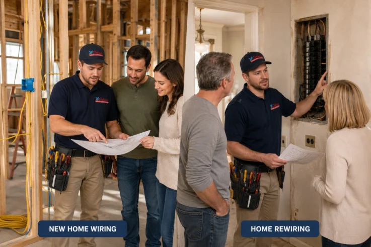 New Home Wiring vs Rewiring: Advice from Residential Electrical Contractors in Covington